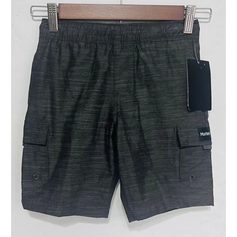 Hurley Avalon H20-Dri Hybrid Cargo Shorts Boys Size 6 NWT